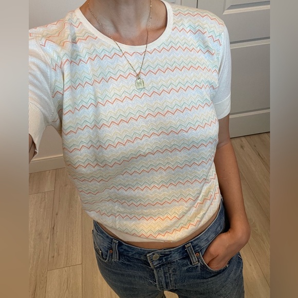 John Smedley Tops - John Smedley Knit T Shirt